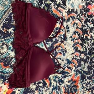 PINK push up bralette